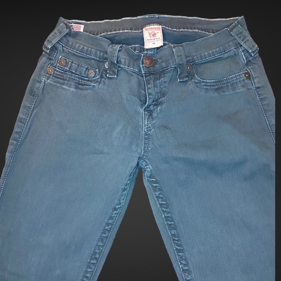 True Religion skinny jeans hunter green - Picture 4 of 7